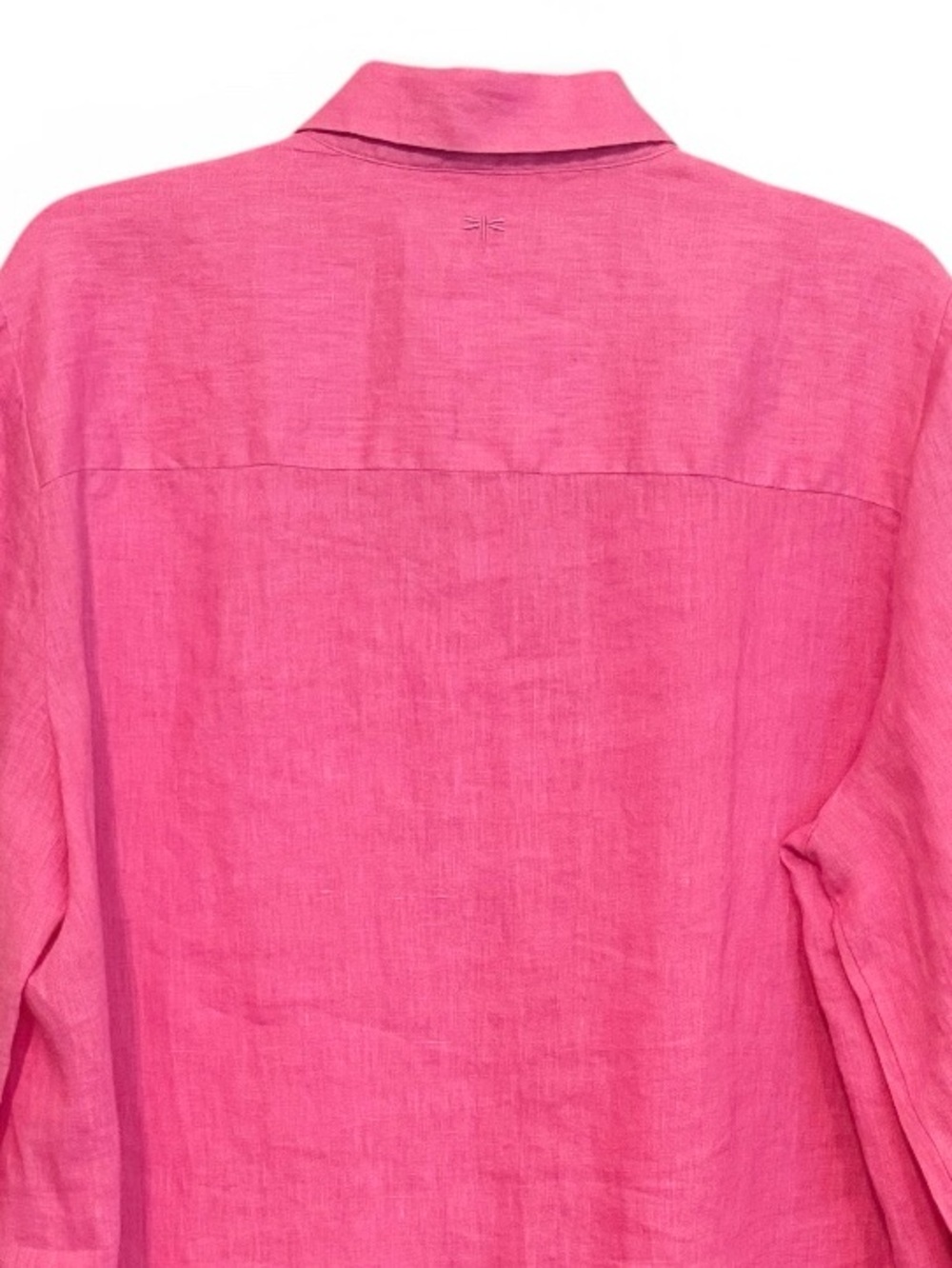 NWOT Tyler Boe Size Large Dora Linen Tunic in Cheeky Pink - Picture 5 of 11